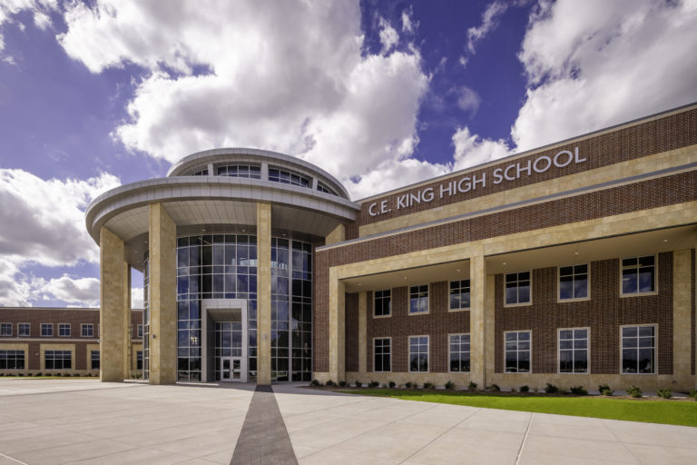 Exterior-CE-King-High-School_Sheldon-ISD_01 - The Spark Awards